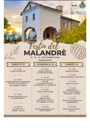 Festa del Malandre'